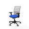 Haches Traslack Piqueras y Crespo 2D036G0 - Bureaustoel - Verstelbare hoogte met armleuning - Blauw