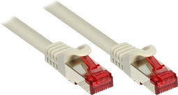 Alcasa 10m Cat6 S/FTP netwerkkabel S/FTP (S-STP) Grijs