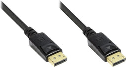 Alcasa 2m, 2xDisplayPort, 2 m, DisplayPort, DisplayPort, Mannelijk, Mannelijk, 2560 x 1600 Pixels