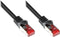 Alcasa 7.5m Cat6 S/FTP netwerkkabel 7,5 m S/FTP (S-STP) Zwart