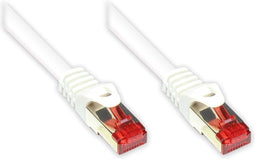 Alcasa 8060-005W netwerkkabel 0,5 m Cat6 S/FTP (S-STP) Wit