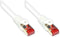 Alcasa 8060-010W - Netwerkkabel - RJ45 - 1 m - Wit