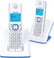 Alcatel F530 DECT-telefoon Nummerherkenning Blauw, Wit