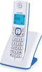 Alcatel F530 DECT-telefoon Nummerherkenning Blauw, Wit