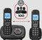 Alcatel XL595 Duoset Dect draadloze telefoon met antwoordapparaat met grote toetsen en grote display