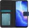 iMoshion Hoesje Geschikt voor Oppo Find X3 Neo Hoesje Met Pasjeshouder - iMoshion Luxe Bookcase - Donkerblauw