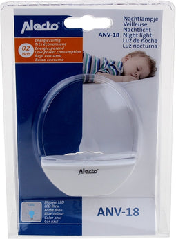 Alecto ANV-18 LED nachtlampje - energiezuinig - rustgevend blauw licht