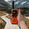Alecto FR300OE - Walkie Talkie met bereik tot 10 km - Waterdicht - Set van 2 stuks - Oranje