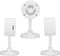 Alecto SMART-CAM10 - Smart wifi camera, aan domotica koppelbare IP camera - Wit