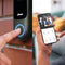 Alecto SMART-RING20 - Smart wifi deurbel met camera, aan domotica koppelbaar, zwart