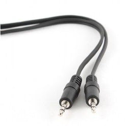 Gembird - Stereo audio kabel - 3.5mm/3.5mm M/M - 5m - Zwart