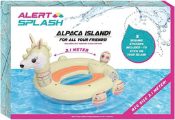 Alert Opblaasbaar lama eiland 310x270x175 cm