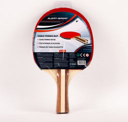 Alert Sport 3 Sterren Tafeltennis Batje Hout/Rubber