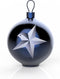 ALESSI Blue Christmas Kerstbal Ster