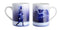 ALESSI Blue Christmas Mok Rendier 0,35 l