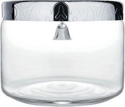 Alessi - Dressed - Biscuit Box - Voorraadpot - Glas / RVS