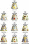 ALESSI Holy Family Kerstklokje Donkey - porselein