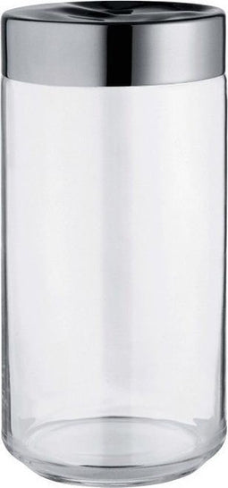 Alessi Julieta Voorraadpot 150 cl - glas/rvs