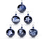 Alessi Kerstbal Blue Christmas - Ballerina - AAA07/6 - door Antonio Arico