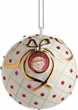 Alessi Kerstbal Faberjori - Heilige Baby - MJ16/6 - door Marcello Jori