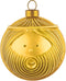 Alessi Kerstbal Giuseppe - glas/goudkleurig