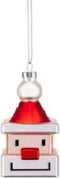 Alessi Kerstbal Le Palle Quadrate - Santa Cube - GJ02/1 - door Marcello Jori