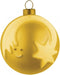 Alessi kerstbal Stella Cometa Goud