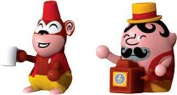Alessi kerstfiguren Jimmy Melody en Monkey Money