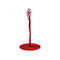 ALESSI Mediterraneo Keukenrolhouder rvs rood 33 cm