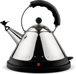 Alessi MG32 B - Waterkoker - RVS/Zwart