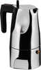 Alessi Ossidiana Percolator, 3 kops zwart (espresso)