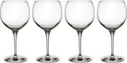 Alessi Rode Wijnglas Mami - SG119/0S4 - 200 ml - 4 Stuks - door Stefano Giovannoni