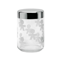 Alessi - Voorraadbus - Glas - 15,8 x 11 cm - Transparant