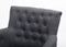 ALESUND - Chesterfield fauteuil - Grijs - Polyester