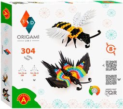 Alexander Toys ORIGAMI 3D Bee and Buterfly - 304pcs