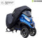 ALFA 3W motorhoes van DS COVERS – Outdoor – Waterdicht – UV bescherming – 300D Oxford – Zachte voering – Incl. Opbergzak