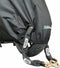 ALFA motorhoes van DS COVERS – Outdoor – Waterdicht – UV bescherming – 300D Oxford – Zachte voering – Incl. Opbergzak – Maat XL