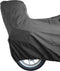 ALFA Topcase motorhoes van DS COVERS – Outdoor – Waterdicht – UV bescherming – 300D Oxford – Zachte voering – Met kentekenvenster – Incl. Opbergzak – met kentekenvenster – Maat XL