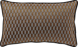 Dutch Decor JANIC - Kussenhoes 30x50 cm Raven - zwart - met rits - zonder binnenkussen