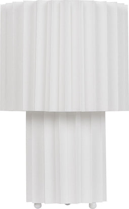 ALFEIOS - Tafellamp - Wit - Linnen