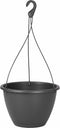 Algarve Hangpot - Plantenbak/bloempot - Antraciet - H17,5 cm x B31 cm L31 cm - UV bestendig - Artevasi