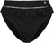 Beachlife - High Waist bikinibroekje - Black Embroidery - Maat 40