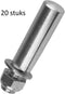 Algi Doos crankspie 9 x 43mm (20 stk)