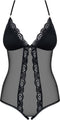 Obsessive 837-THC-1 Thong - Erotisch Onderbroek - Maat S/M - Zwart