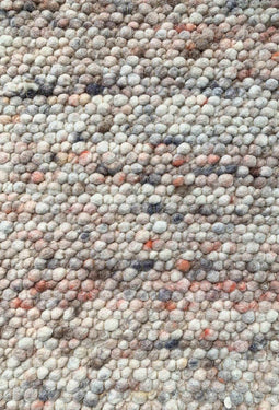 Bellano 16 Vloerkleed - 60x90 - Rechthoek - Laagpolig,Structuur Tapijt - Landelijk - Grijs, Roze