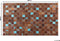 ALIAGA - Patchwork vloerkleed - Bruin - 140 x 200 cm - Koeienhuid leer
