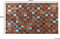ALIAGA - Patchwork vloerkleed - Bruin - 160 x 230 cm - Koeienhuid leer