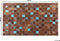 ALIAGA - Patchwork vloerkleed - Bruin - 160 x 230 cm - Koeienhuid leer