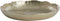 Alinterieur - Kerst- Decoratieve schotel/plateau - Opstaande rand - Goud - Rond - 40x7