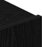 vidaXL - Zwarte - Eiken - TV-meubel - 80x30x30 - cm - Gemaakt - van - Engineered - Wood
